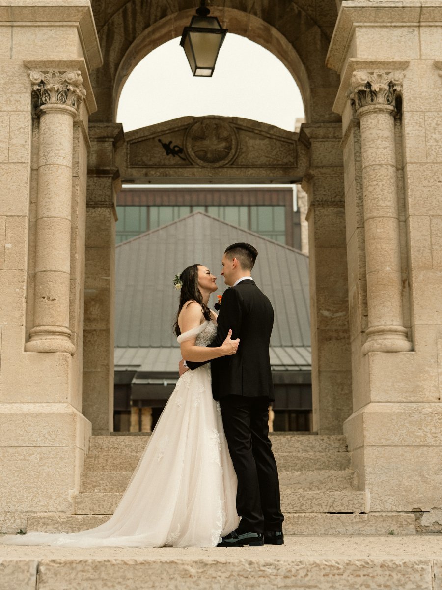Wedding photography Winnipeg: St. Boniface Cathedral